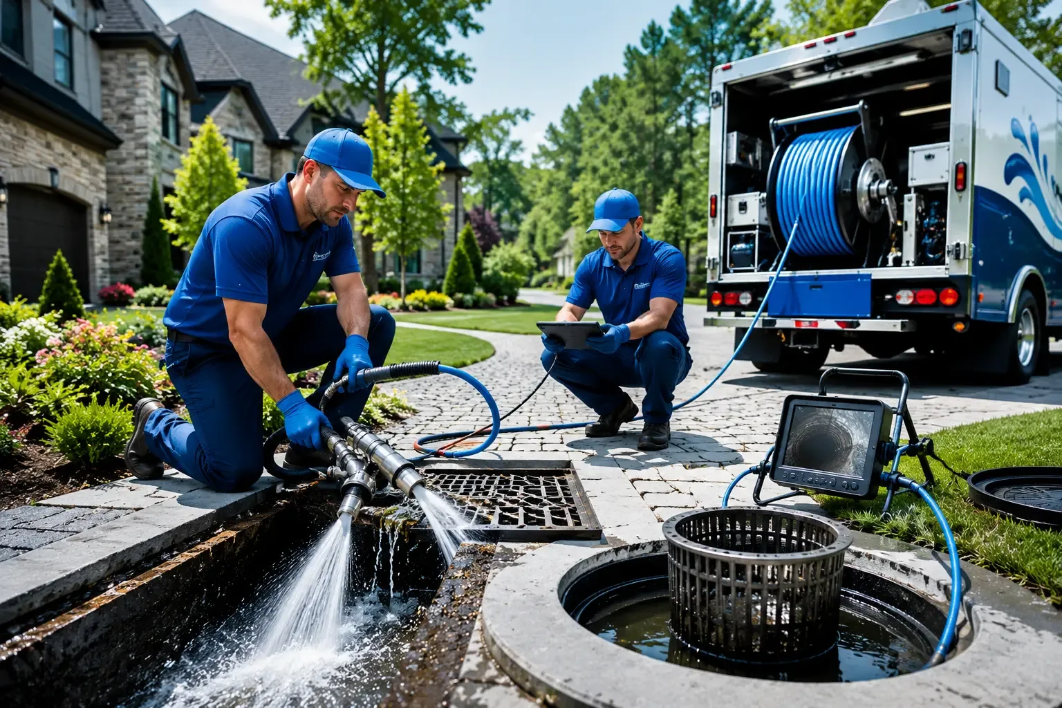 Local outdoor drain cleaning professionals in Frederic, MI